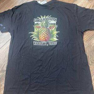Dole Hawaii Plantation Graphic T-Shirt sz L